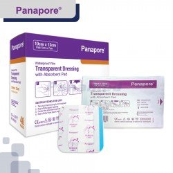 Panapore Transparent Dressing w/ Pad 10x12cm sold by 40s